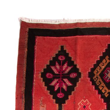 Runner Kelim Rug - Old - 400 x 140 cm - multicolored