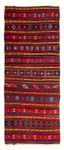 Runner Kelim Rug - Old - 325 x 130 cm - multicolored