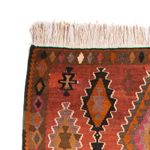 Runner Kelim Rug - Old - 330 x 130 cm - multicolored