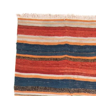 Runner Kelim Rug - Old - 330 x 135 cm - multicolored