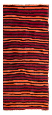 Runner Kelim Rug - Old - 225 x 100 cm - multicolored