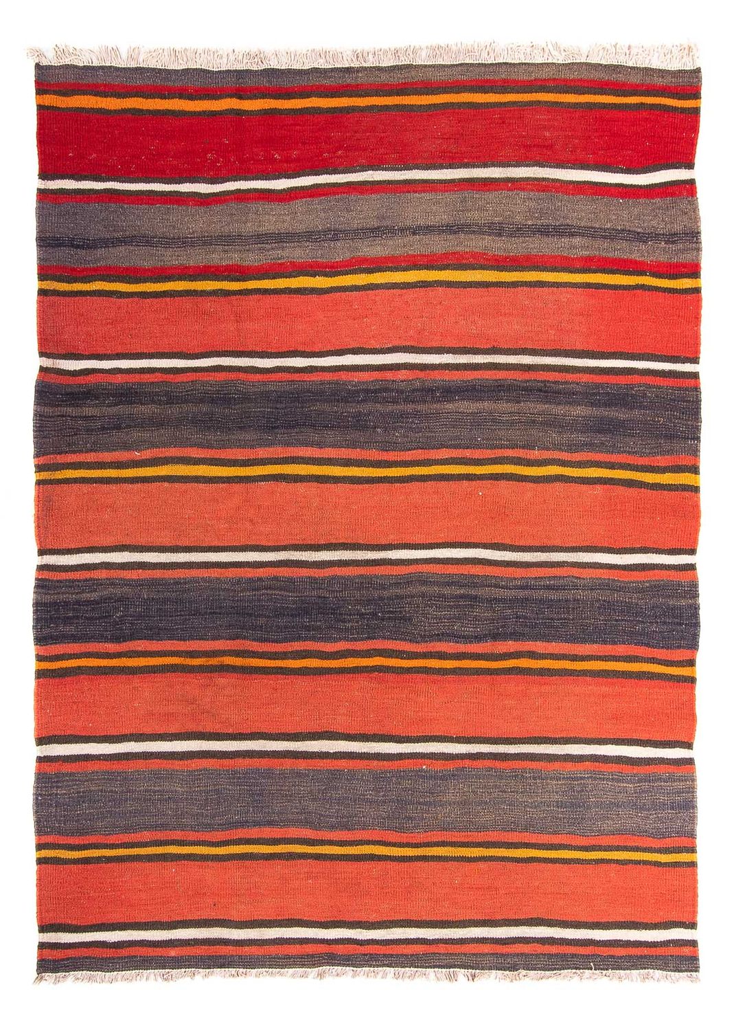 Kelim Rug - Old - 195 x 150 cm - multicolored