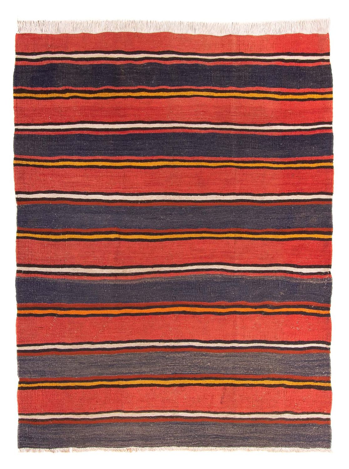 Kelim Rug - Old - 195 x 150 cm - multicolored