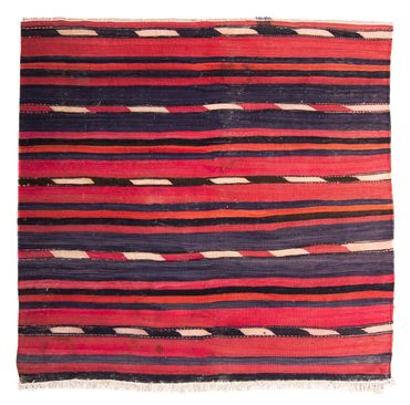 Kelim Rug - Old - 150 x 135 cm - multicolored