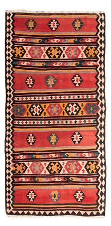 Runner Kelim Rug - Old - 295 x 160 cm - multicolored