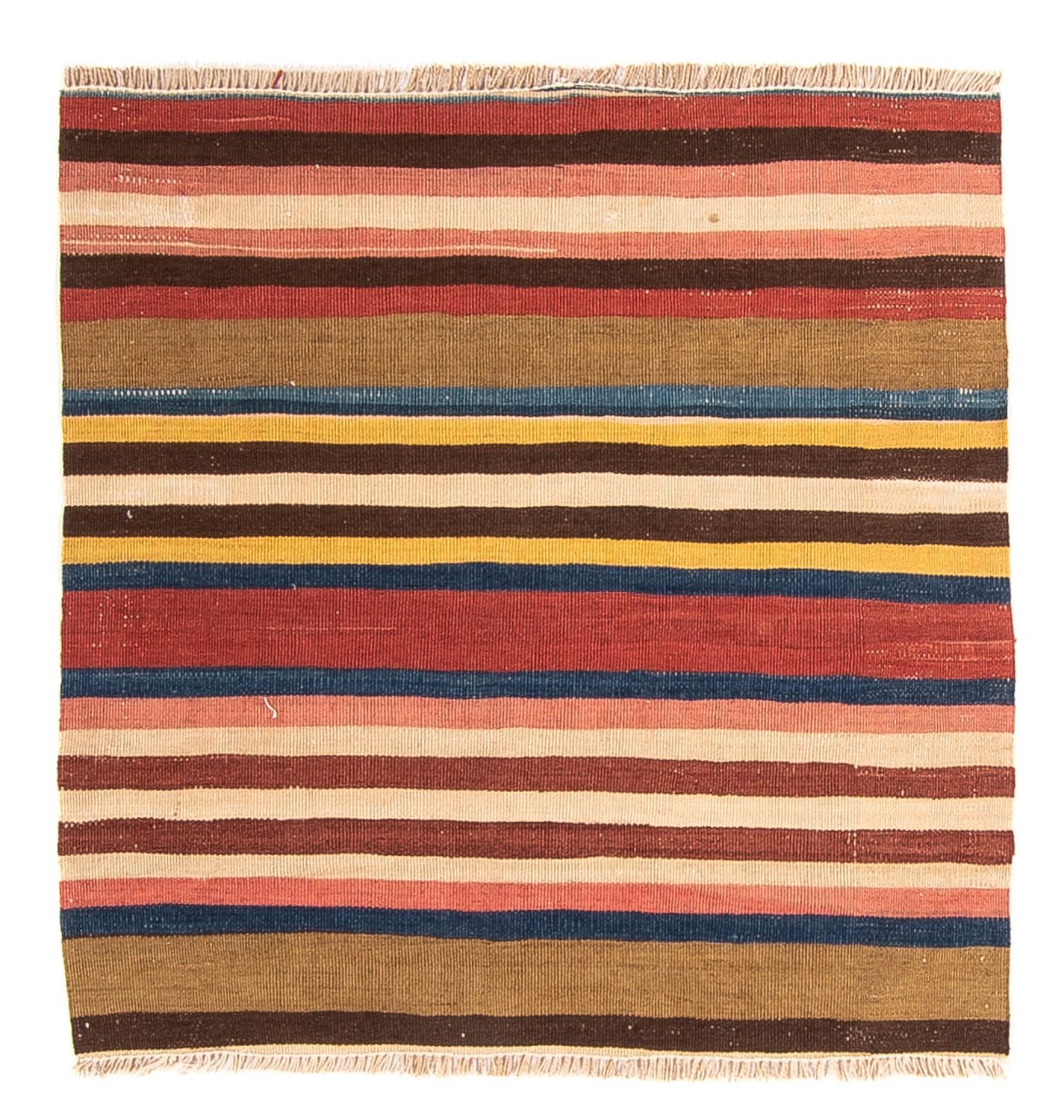 Kelim Rug - Old square  - 85 x 80 cm - multicolored