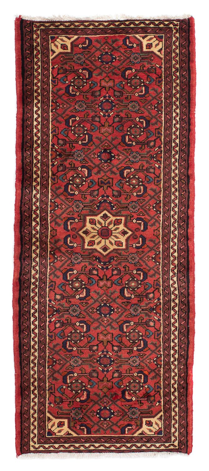 Runner Perser Rug - Nomadic - 192 x 70 cm - dark red