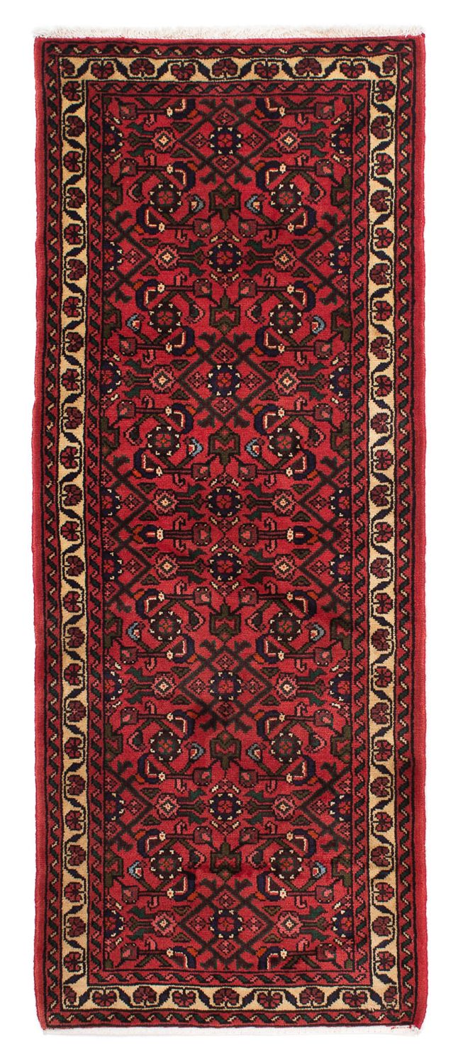 Runner Perser Rug - Nomadic - 195 x 75 cm - dark red