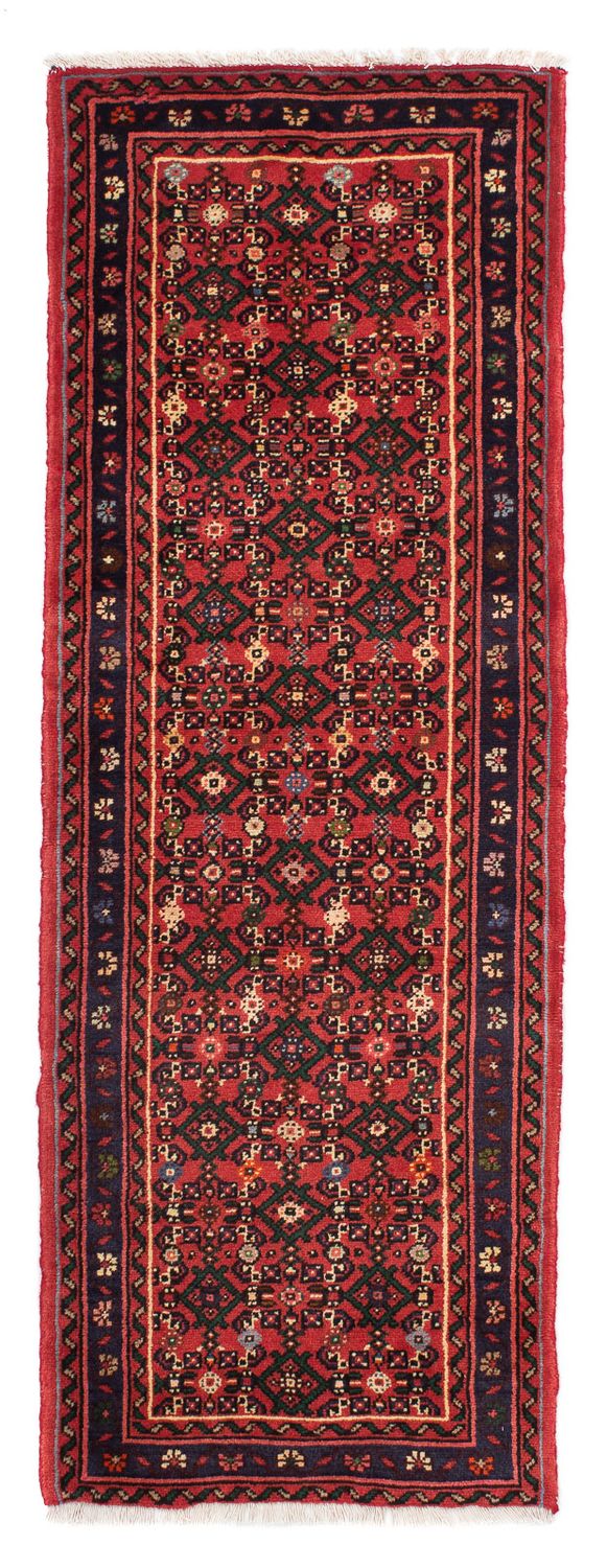 Runner Perser Rug - Nomadic - 205 x 70 cm - dark red