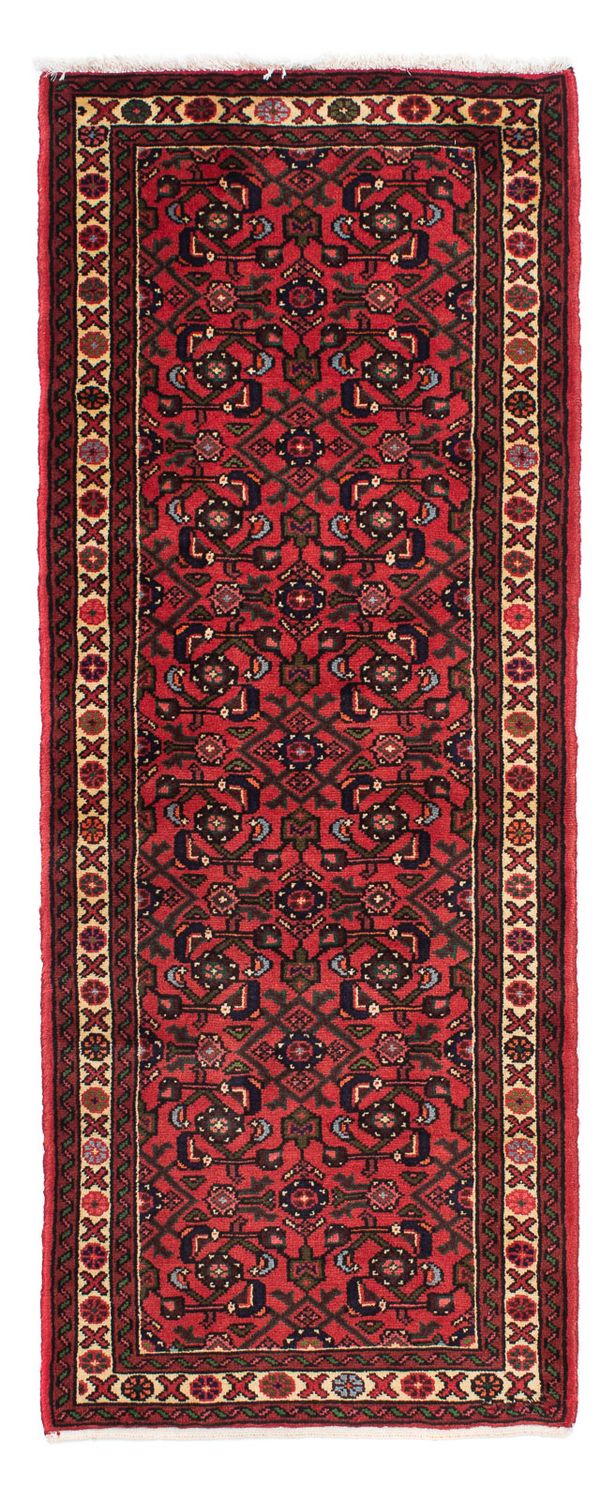 Runner Perser Rug - Nomadic - 195 x 75 cm - dark red