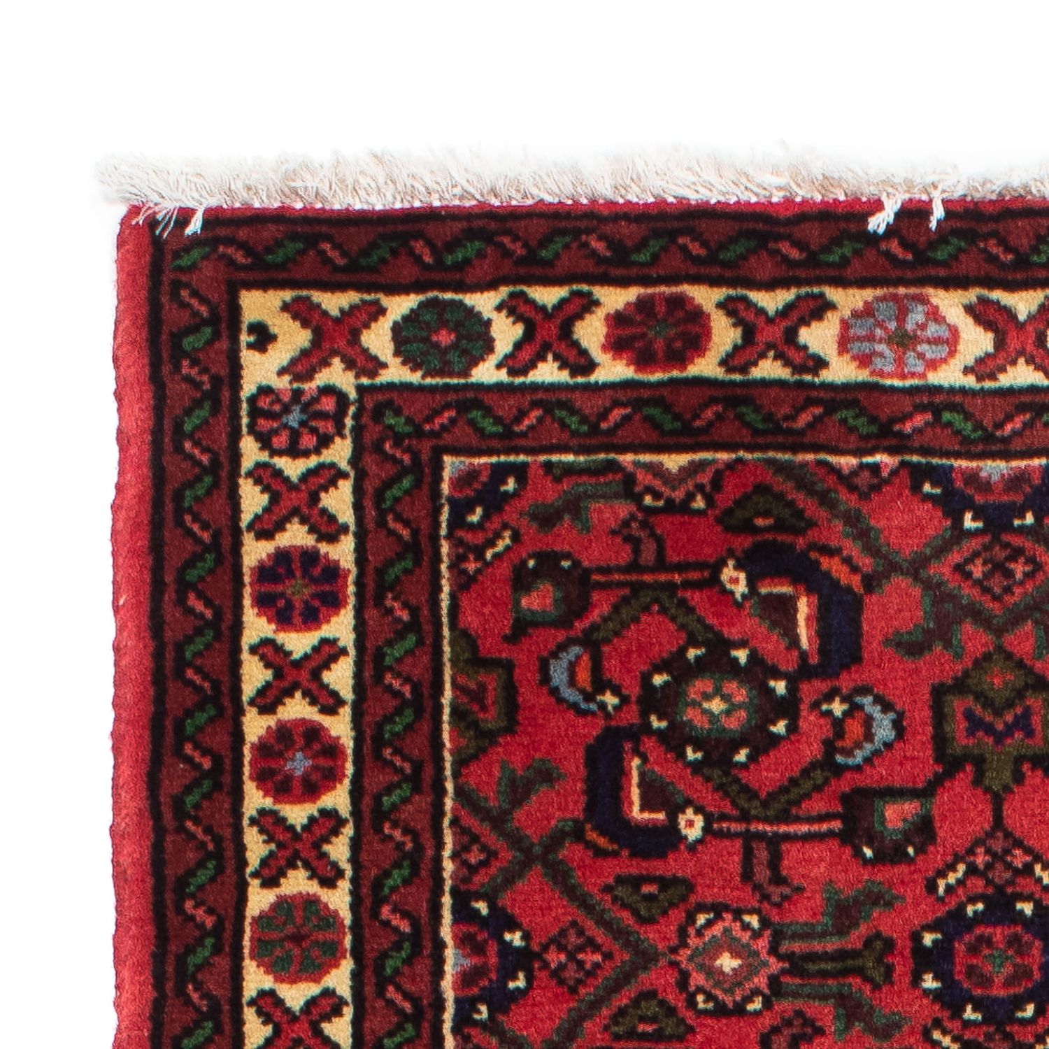 Runner Perser Rug - Nomadic - 195 x 75 cm - dark red