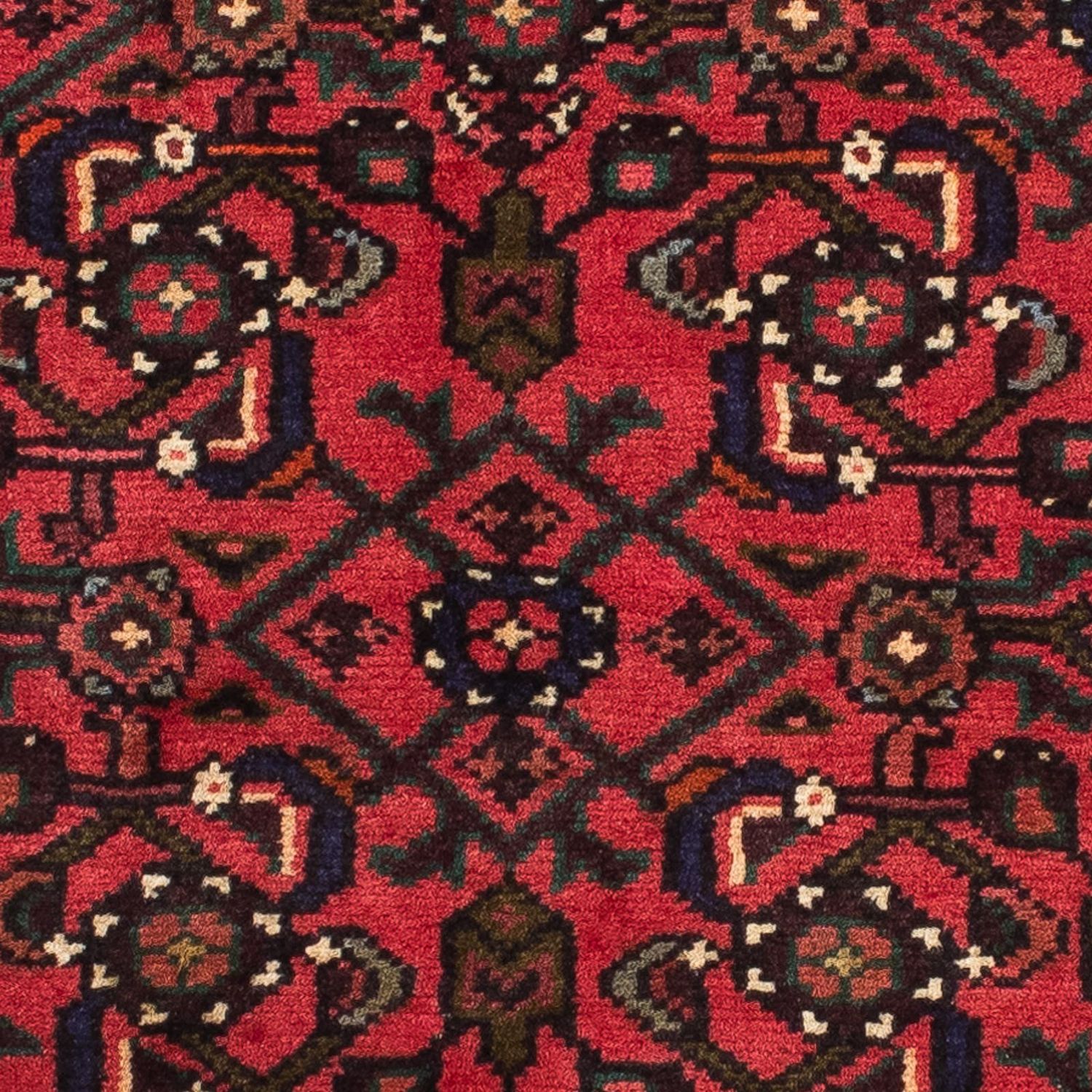 Runner Perser Rug - Nomadic - 200 x 70 cm - dark red