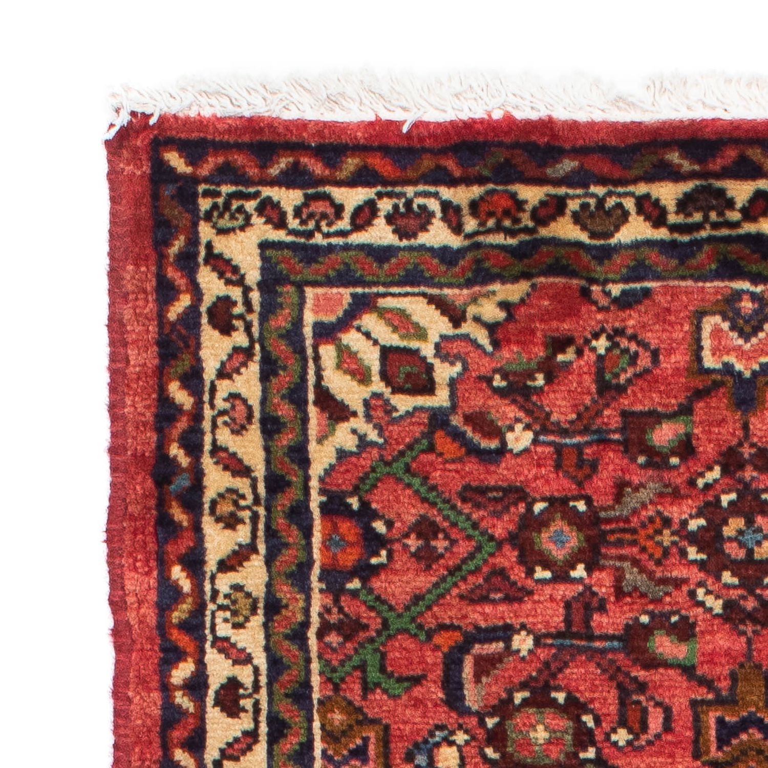 Runner Perser Rug - Nomadic - 202 x 72 cm - dark red