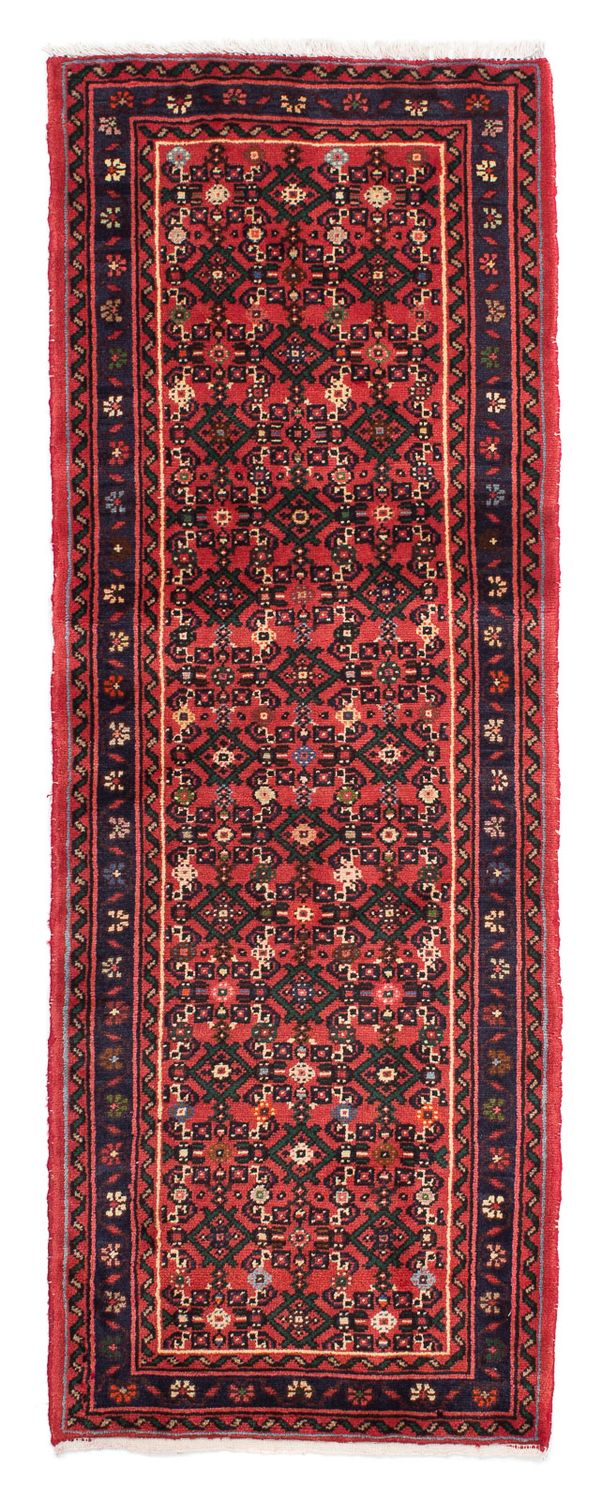 Runner Perser Rug - Nomadic - 204 x 72 cm - dark red