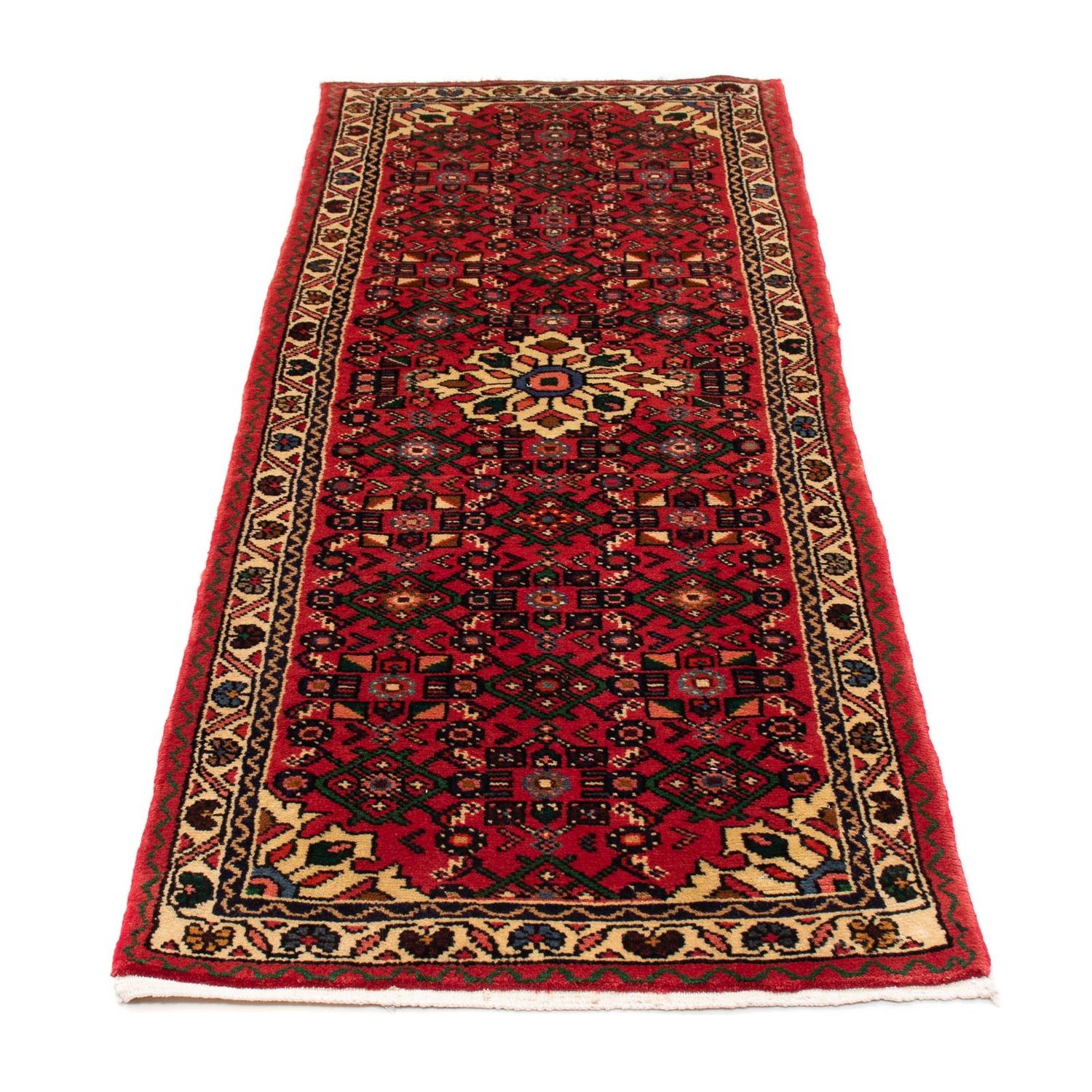 Runner Perser Rug - Nomadic - 192 x 70 cm - dark red