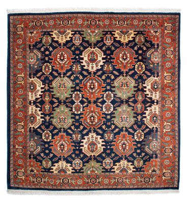 Gabbeh Rug - Kashkuli Perser square  - 205 x 200 cm - dark blue