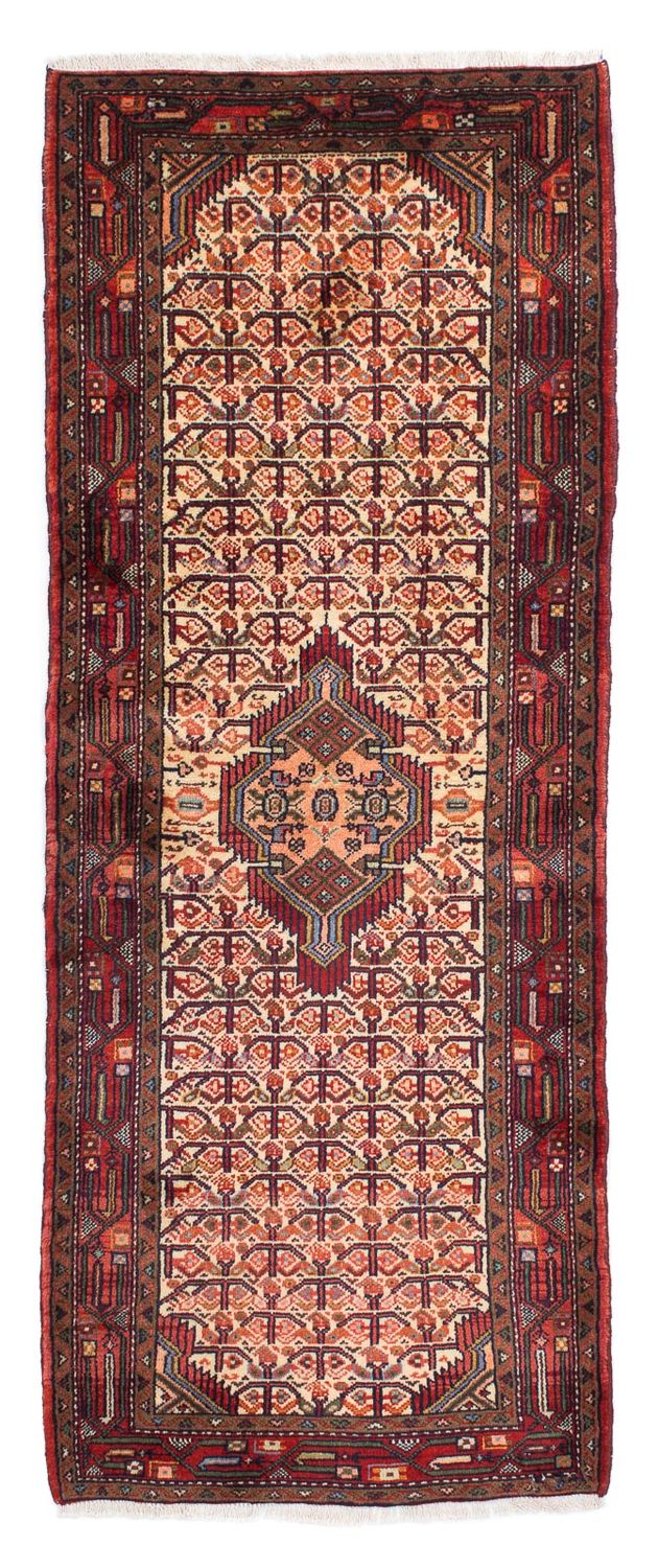 Runner Perser Rug - Nomadic - 215 x 84 cm - dark red