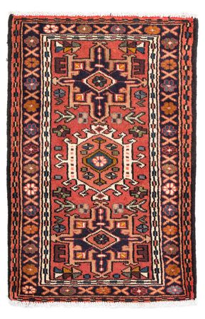 Perser Rug - Nomadic - 100 x 65 cm - light red