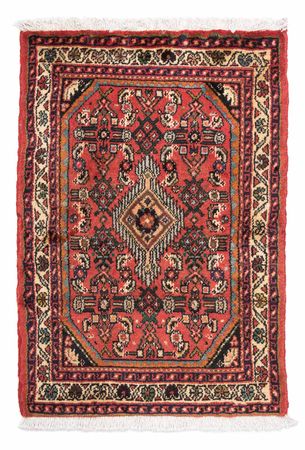 Perser Rug - Nomadic - 89 x 61 cm - dark red