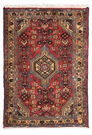 Perser Rug - Nomadic - 87 x 62 cm - dark red