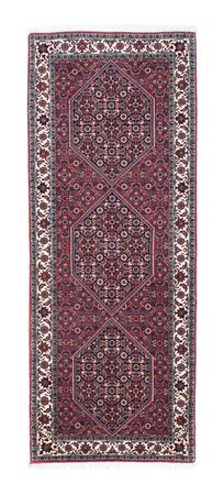 Runner Perser Rug - Bidjar - 198 x 73 cm - dark red