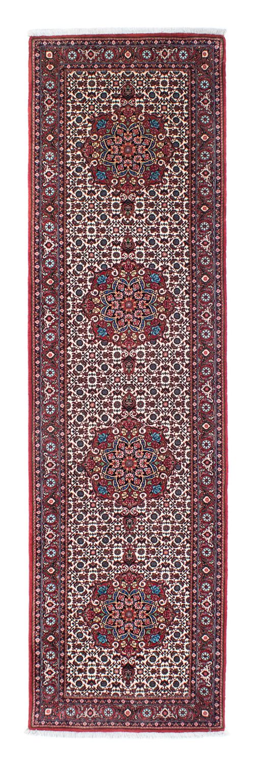 Runner Perser Rug - Bidjar - 319 x 84 cm - red