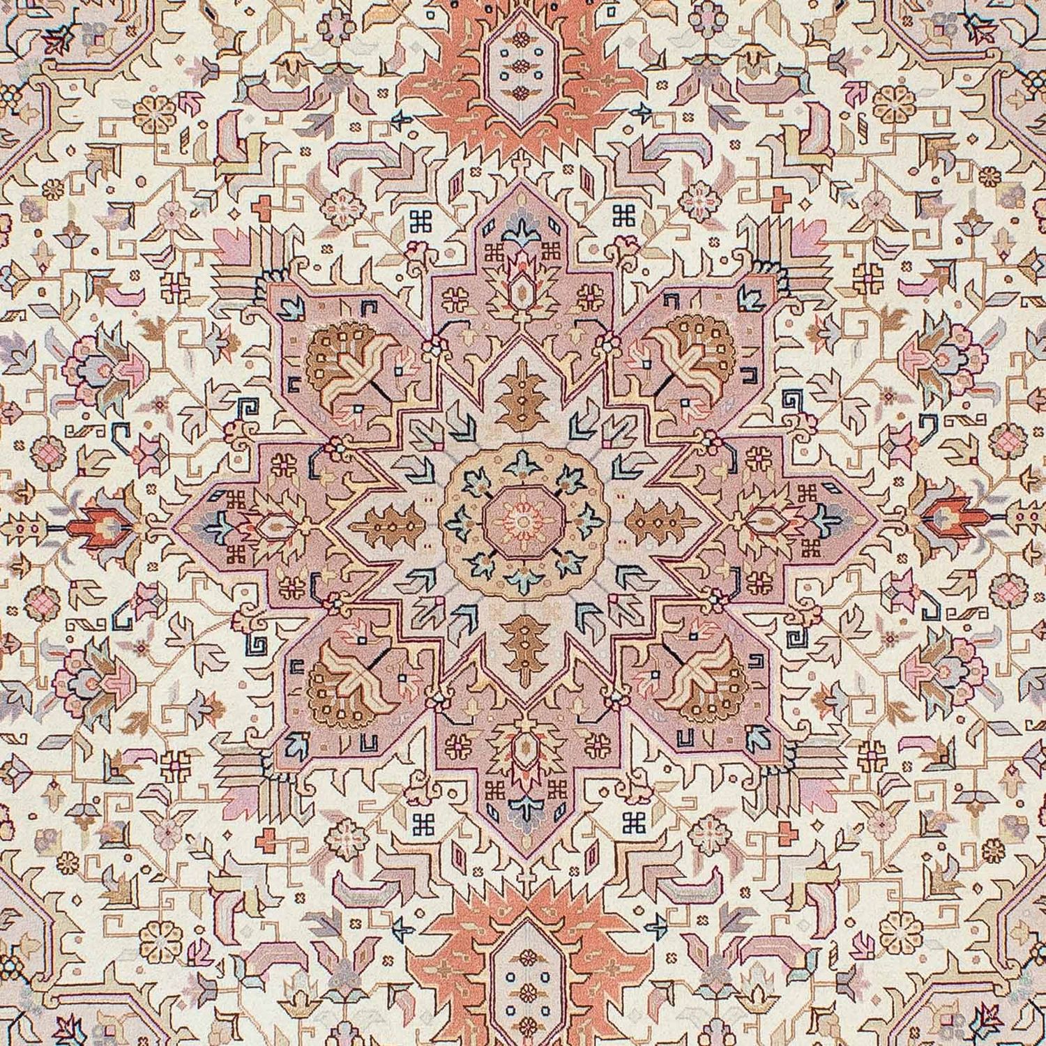 Perser Rug - Tabriz - Royal - 214 x 154 cm - beige