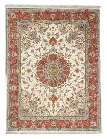 Perser Rug - Tabriz - Royal - 198 x 150 cm - beige