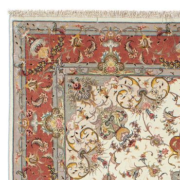 Perser Rug - Tabriz - Royal - 198 x 150 cm - beige