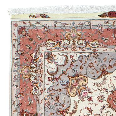 Perser Rug - Tabriz - Royal - 196 x 153 cm - beige