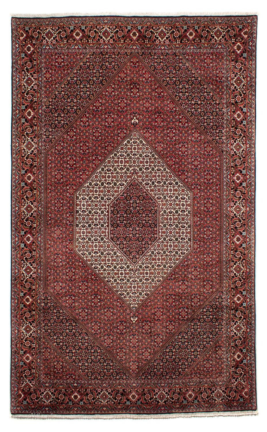 Perser Rug - Bidjar - 317 x 201 cm - dark red