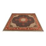 Perser Rug - Tabriz square  - 201 x 195 cm - dark blue