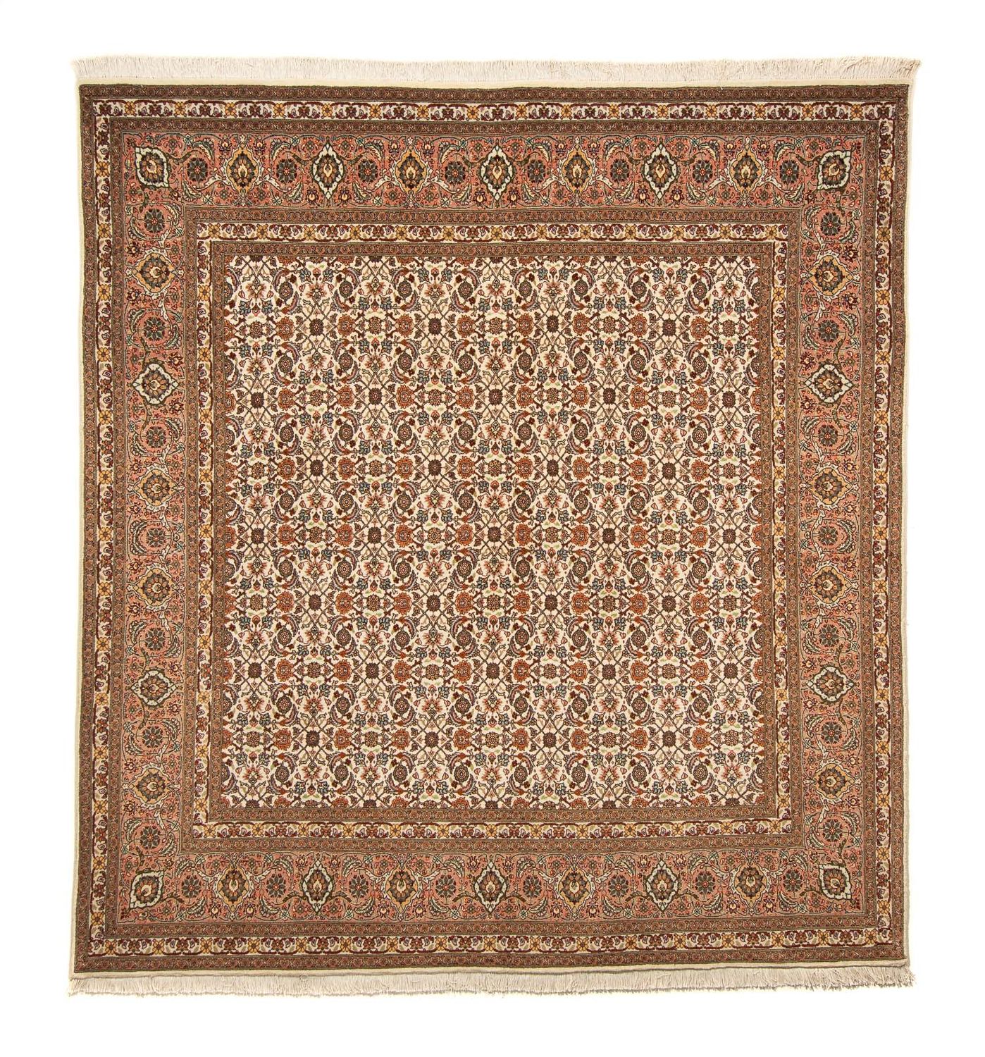 Perser Rug - Tabriz square  - 215 x 202 cm - light brown