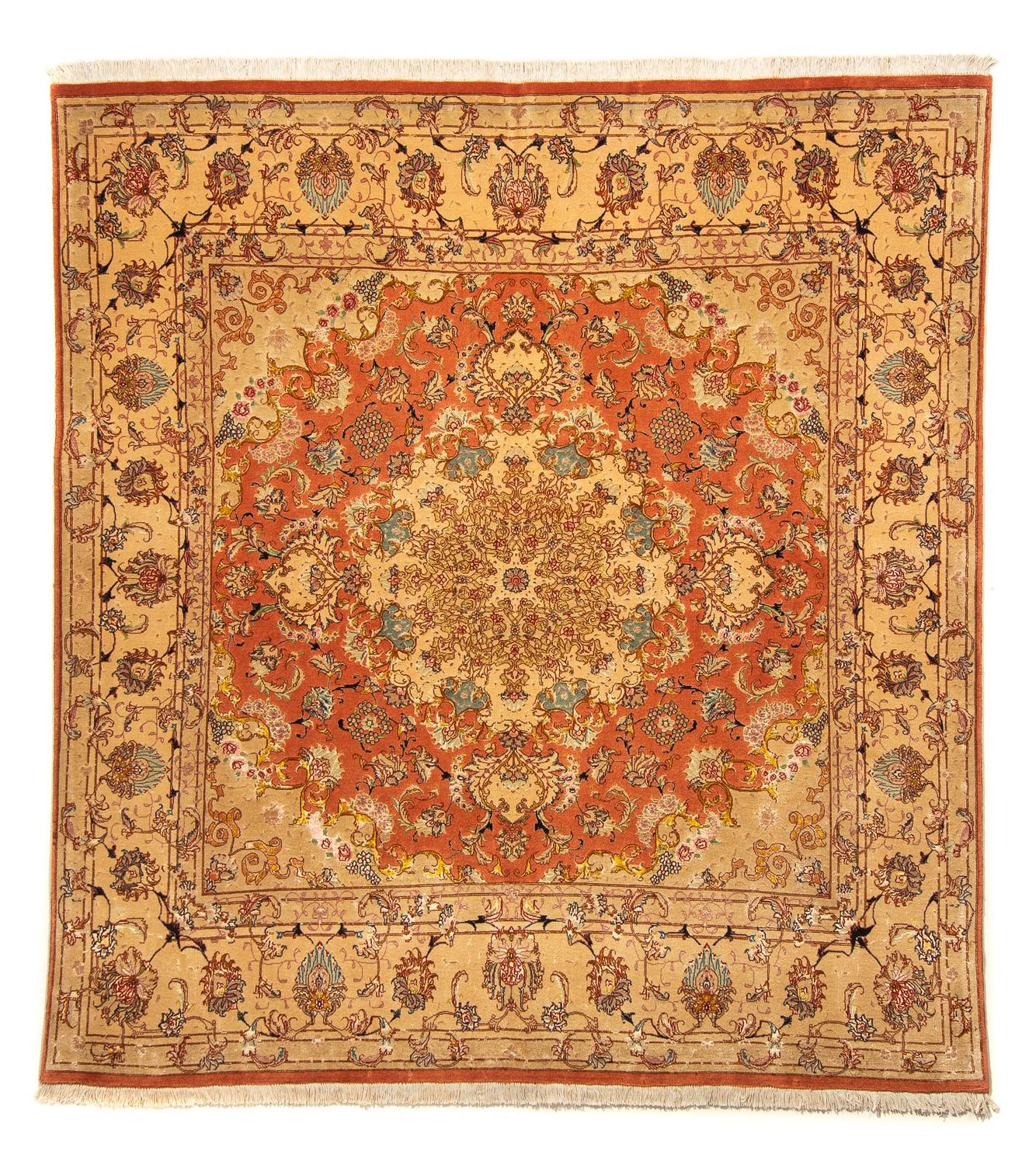 Perser Rug - Tabriz - Royal - 207 x 198 cm - multicolored