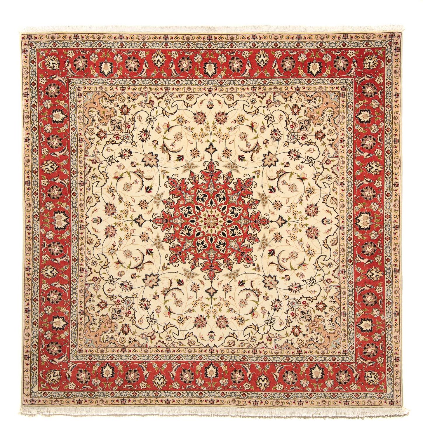 Perser Rug - Tabriz - Royal square  - 209 x 208 cm - beige