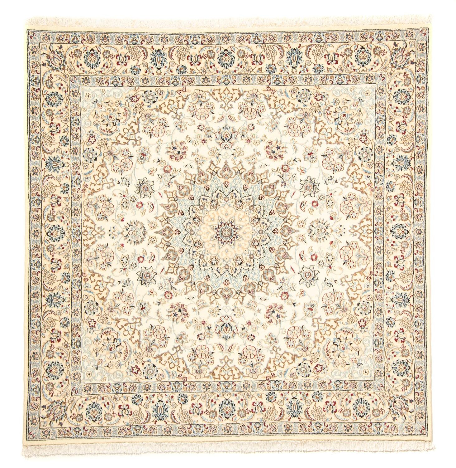 Perser Rug - Nain - Royal square  - 203 x 202 cm - beige