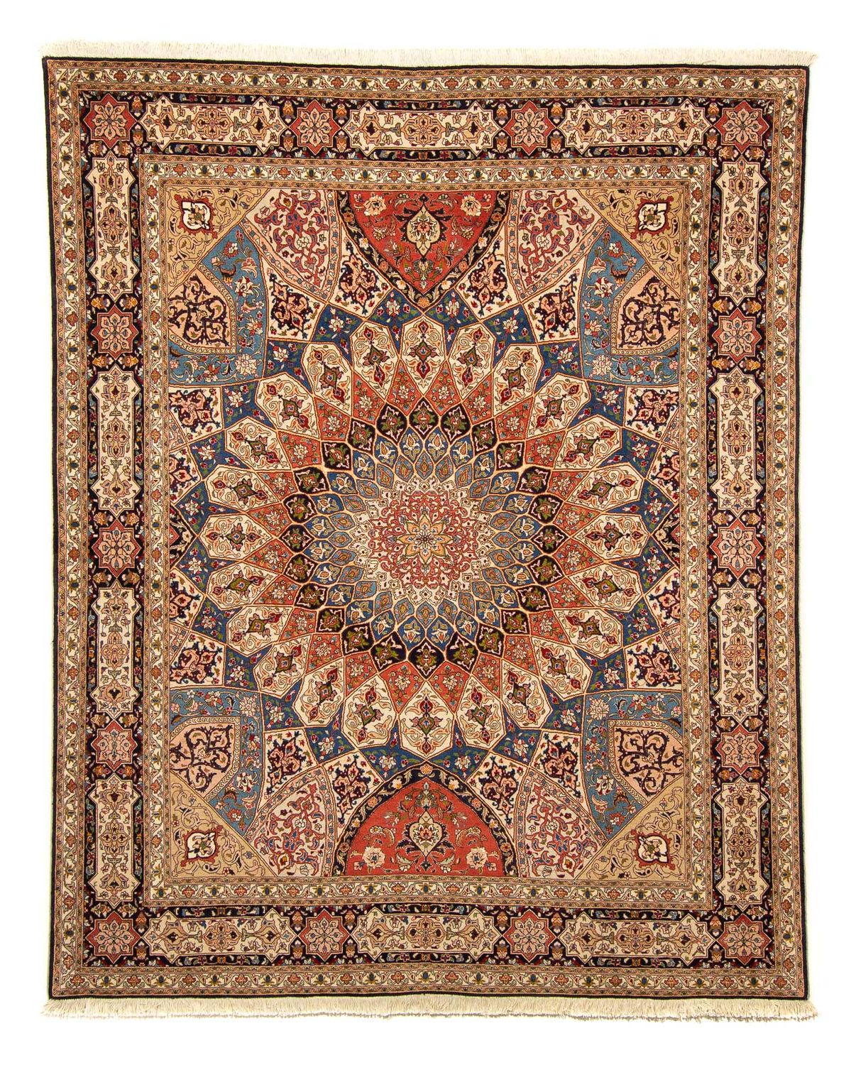 Perser Rug - Tabriz - Royal - 250 x 207 cm - light brown