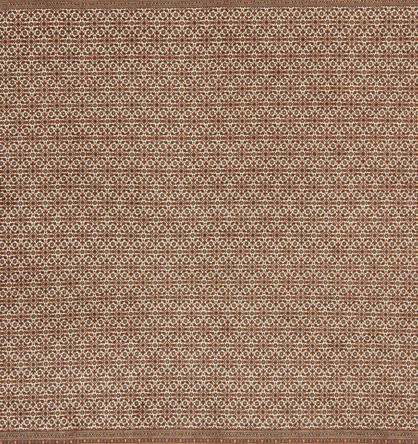 Perser Rug - Tabriz square  - 258 x 251 cm - light brown