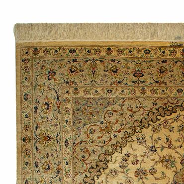 Perser Rug - Ghom - 200 x 133 cm - beige