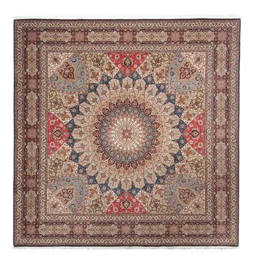 Perser Rug - Tabriz - Royal square  - 253 x 251 cm - light brown