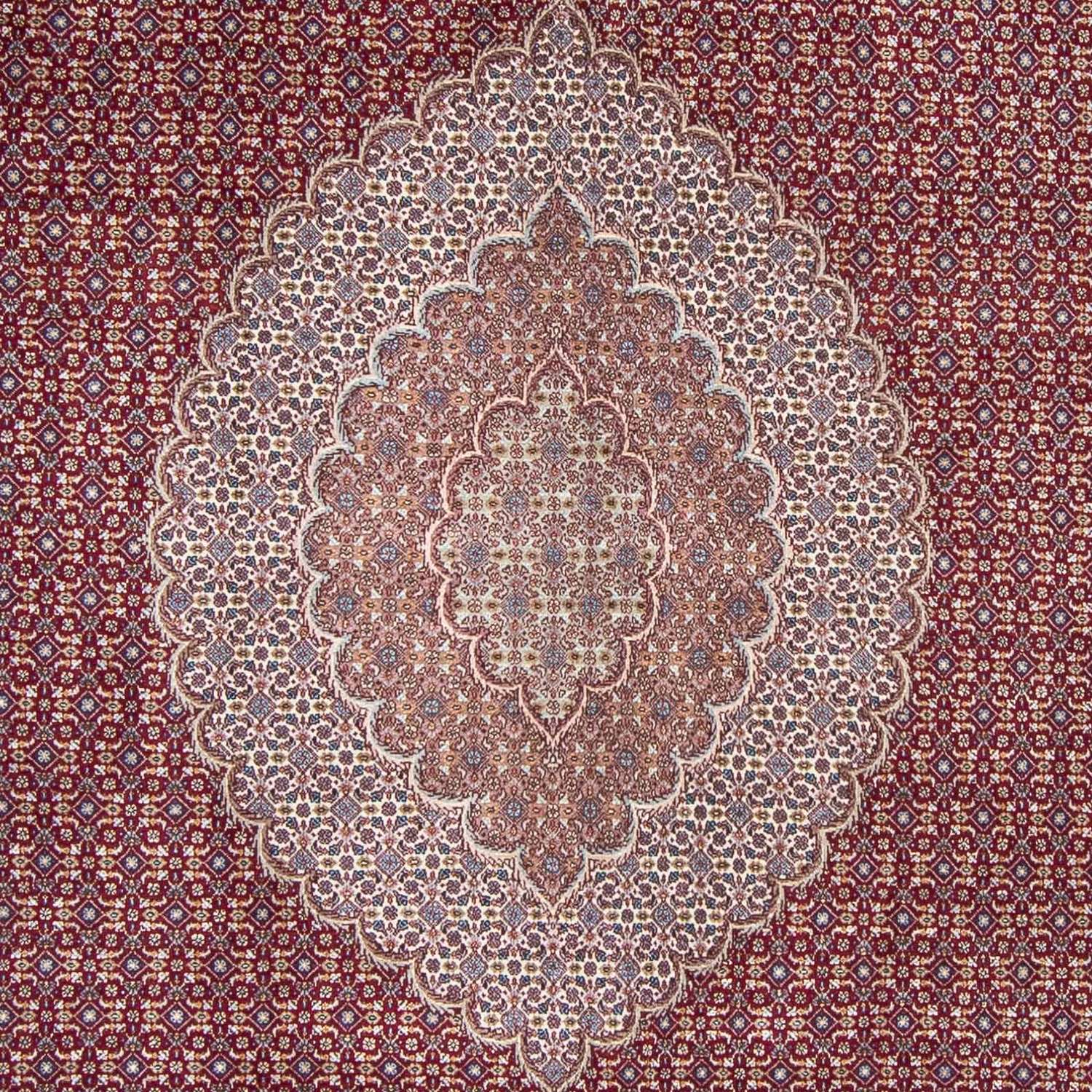 Perser Rug - Tabriz - 300 x 198 cm - dark red