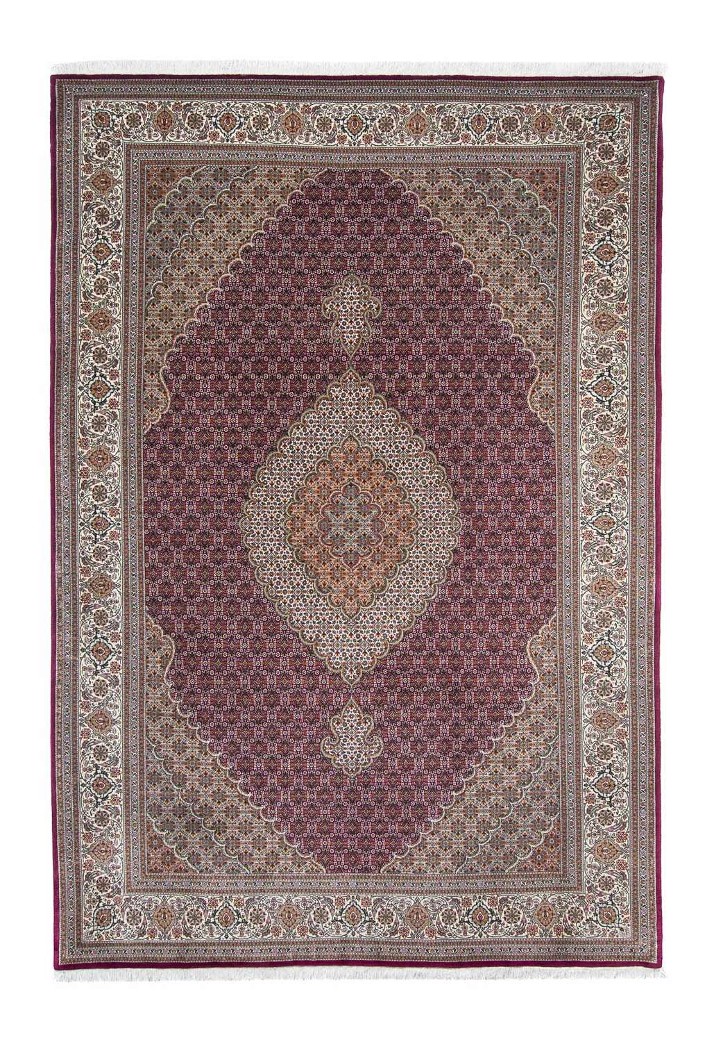 Perser Rug - Tabriz - 302 x 203 cm - dark red