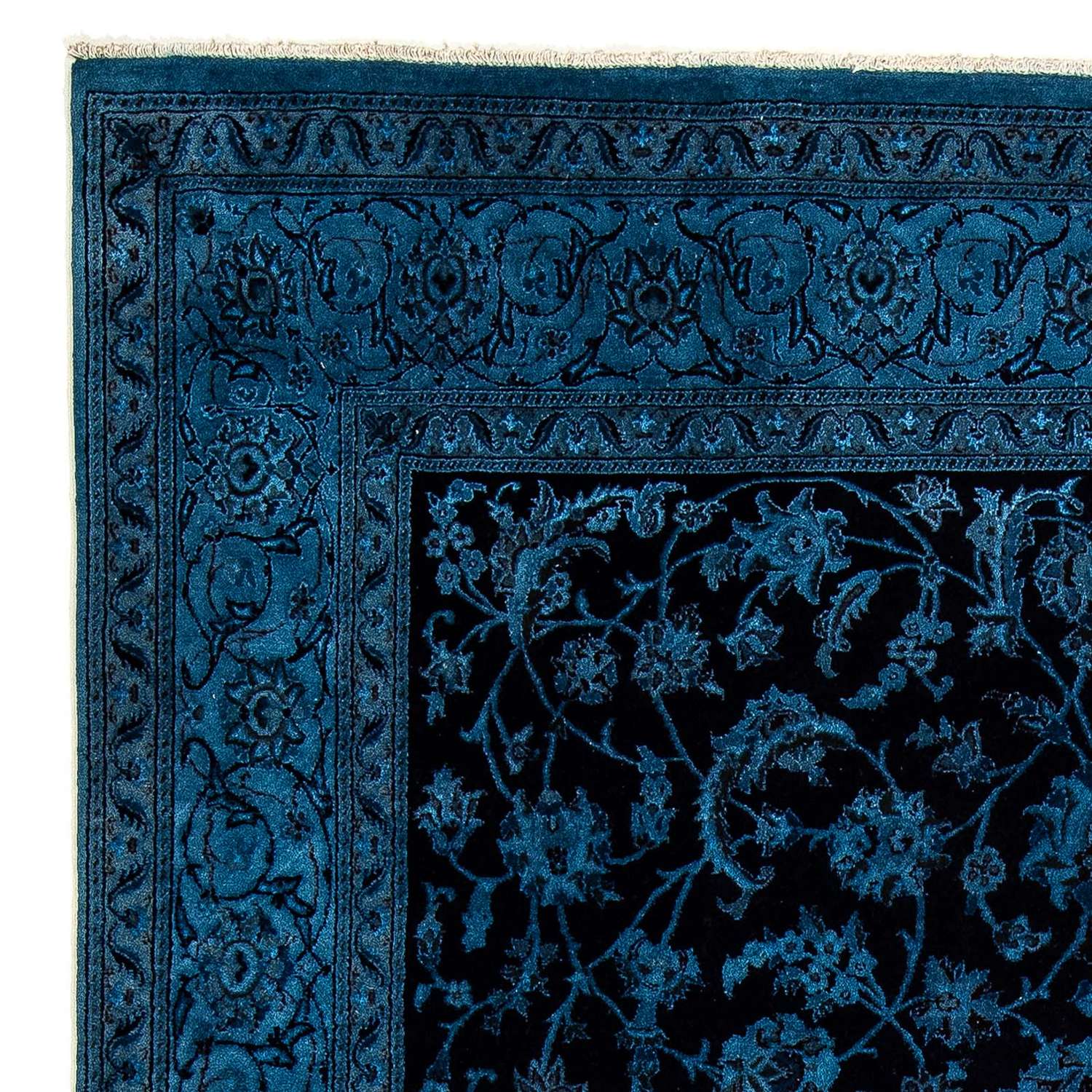 Perser Rug - Nain - 299 x 200 cm - dark blue