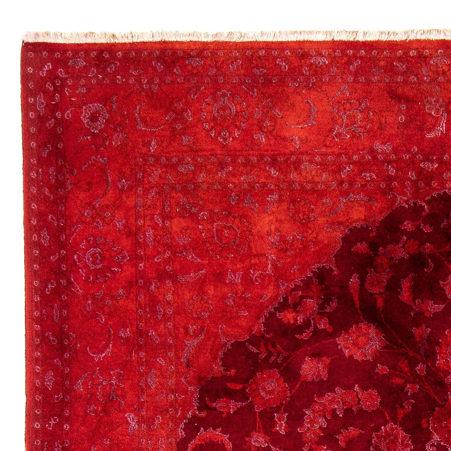 Perser Rug - Nain - 288 x 195 cm - dark red