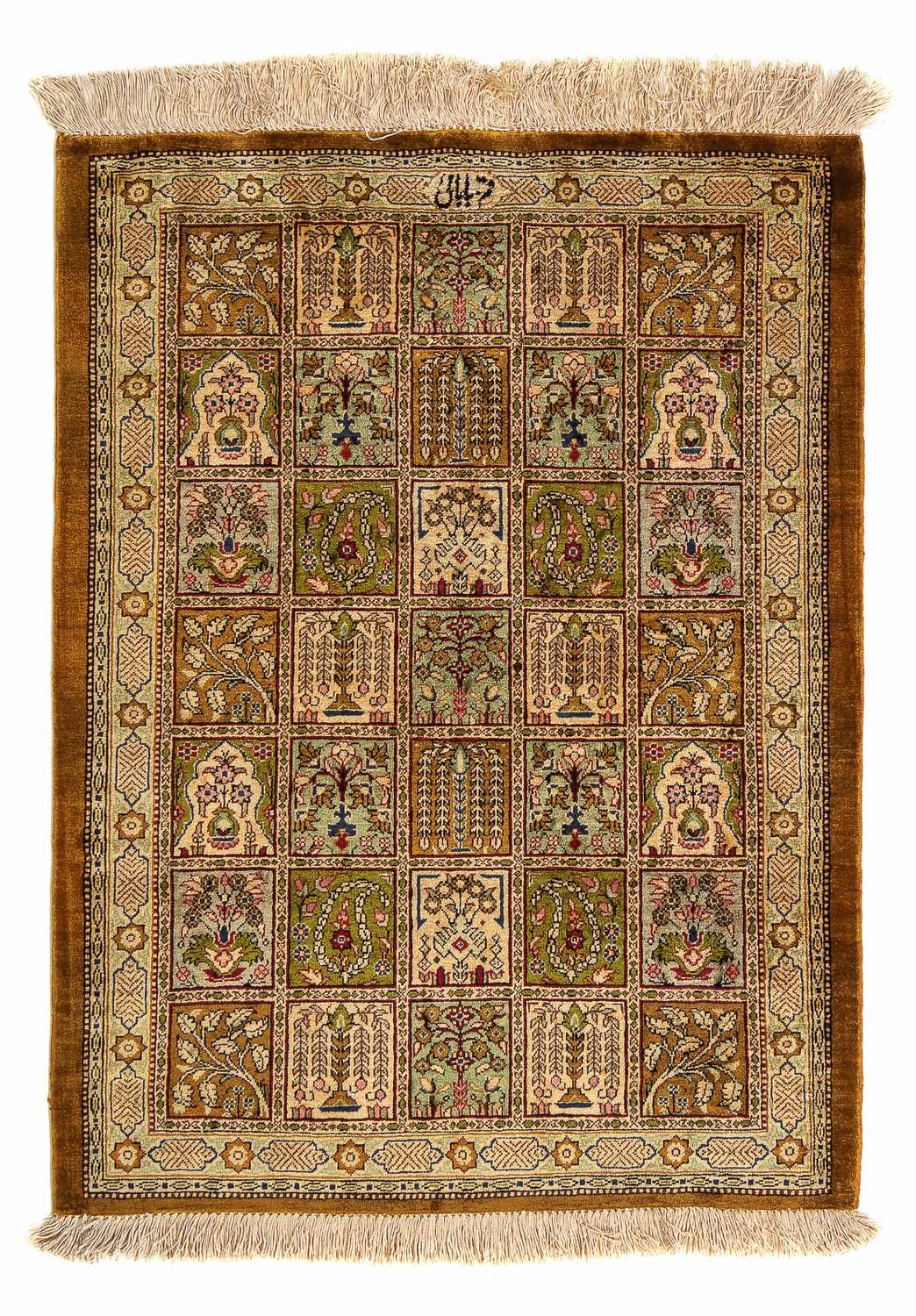 Perser Rug - Ghom - 75 x 58 cm - multicolored