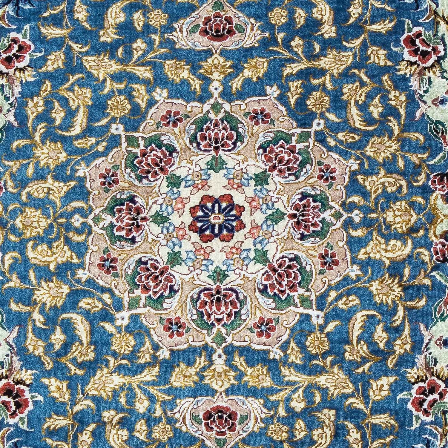 Perser Rug - Ghom - 86 x 60 cm - blue