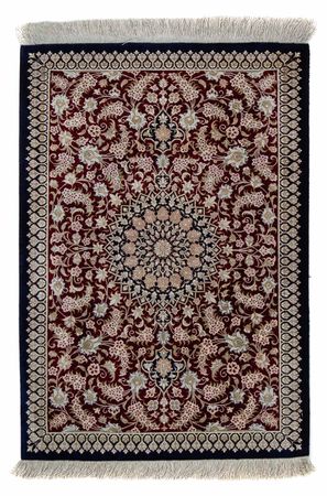 Perser Rug - Ghom - 85 x 58 cm - dark blue