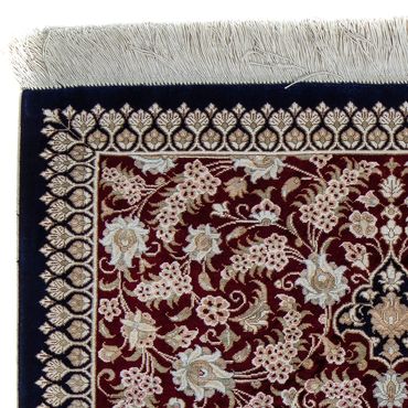 Perser Rug - Ghom - 85 x 58 cm - dark blue