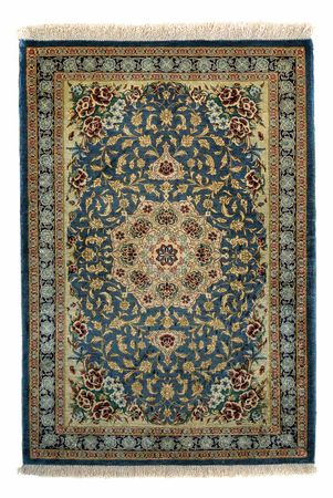 Perser Rug - Ghom - 86 x 58 cm - blue