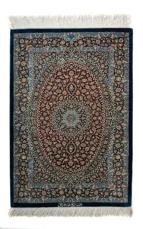 Perser Rug - Ghom - 89 x 59 cm - dark blue